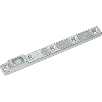 Планка нижняя для профильных дверей 7421, оцинкованная